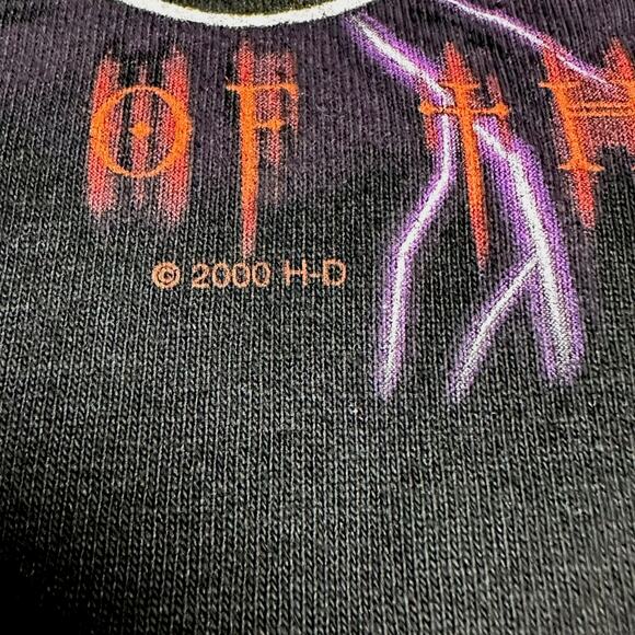 NWT Vintage Y2K Harley-Davidson Guardians of the Legend Tee Shirt Hollywood CA L - Picture 7 of 8